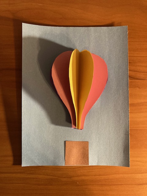 3D Paper Hot Air Balloons – Just Crafty Things